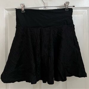 Chic Black A-Line Women's Skirt